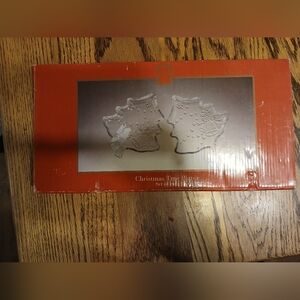 Christmas Tree Plates Set